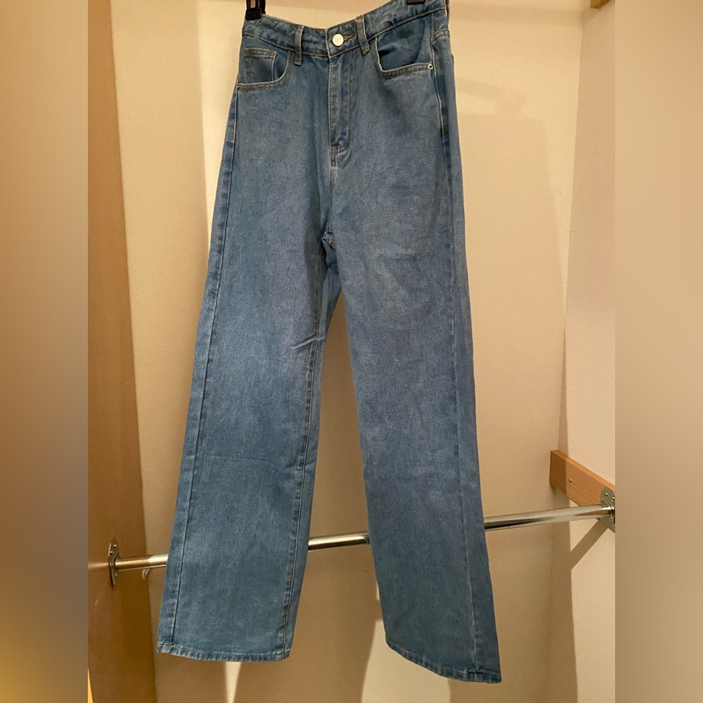 New Shein High-Rise Bootcut Jeans